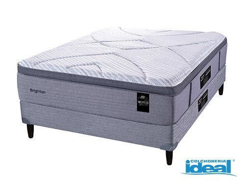 Sommier y Colchón 2 Plazas (140×190) King Koil Brighton Resortes