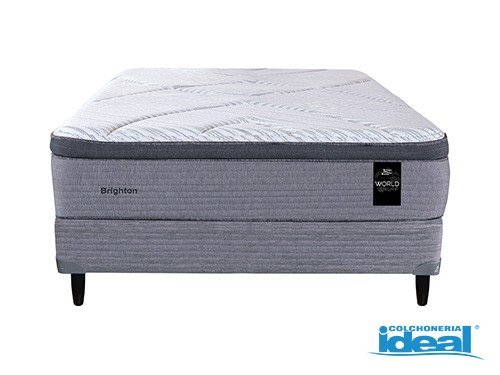 Sommier y Colchón 2 Plazas (140×190) King Koil Brighton Resortes