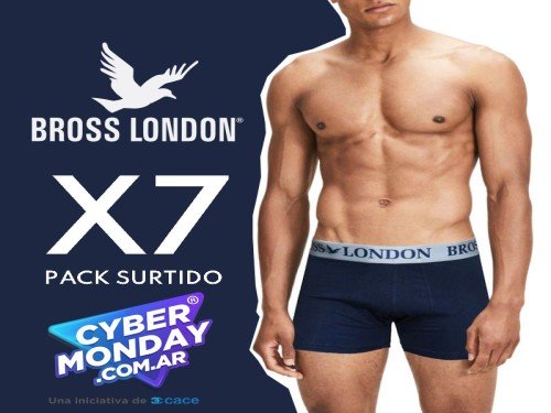 Pack X7 Bóxer Bross Liso
