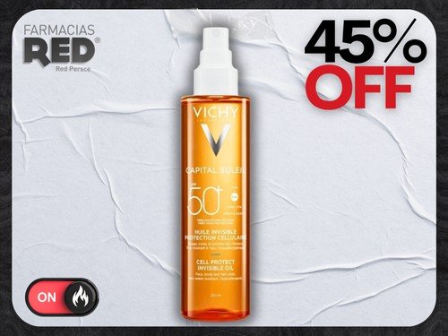 Vichy Capital Soleil Aceite Cell Protect Spf 50 200ml