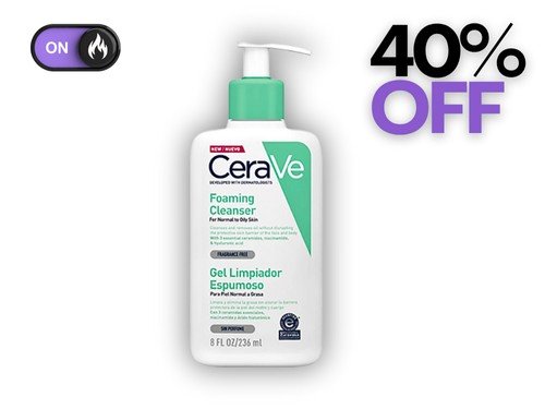 Gel Limpiador Espumoso Cerave 236ml