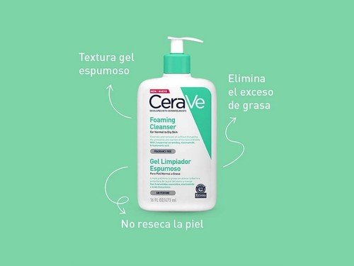 Gel Limpiador Espumoso Cerave 236ml