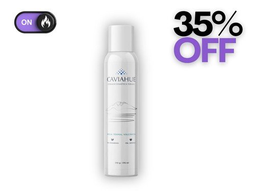 Agua Termal Volcánica Aerosol Caviahue 170 Ml