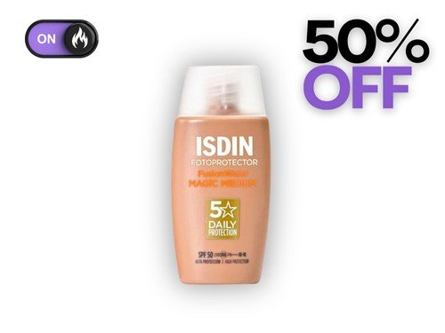 Isdin Fotoprotector Fusion Water Color Fps 50+ 50 Ml Tono Medio