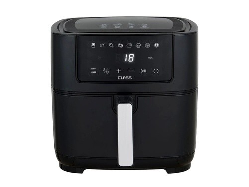 Freidora de Aire Digital Class 8Lts 1500W 6 Funciones