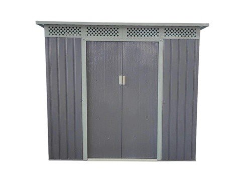 Depósito De Jardín Metálico Peniche A 215 x184 cm Galpón Exterior