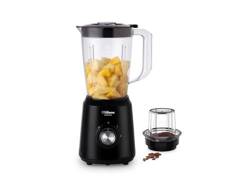 Licuadora Jarra 1,5L 600W + Molinillo Café Liliana Blacklic AL310