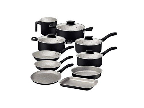 Batería De Cocina Antiadherente Tramontina Linz 10 Pzs