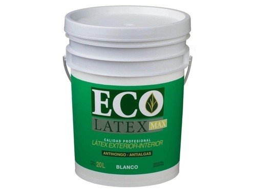 Latex Interior Exterior Ecolatex Blanco Mate 20 Lts Tersuave
