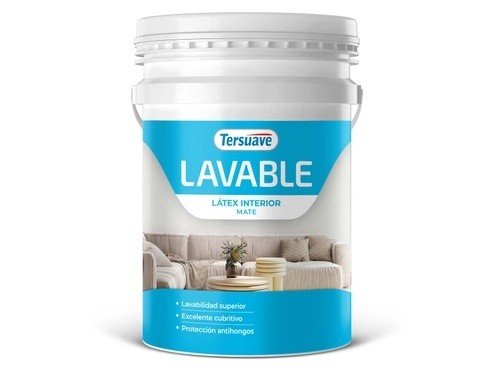 Latex Interior Lavable Mate Blanco 20 Lts Tersuave