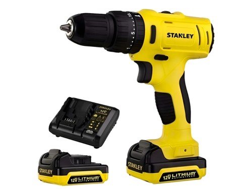 Taladro Atornillador Stanley Sch121s2k Inalámbrico Percutor