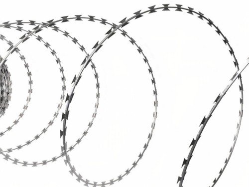 Rollo alambre de concertina Simple Galvanizado de 30cm Ranchero