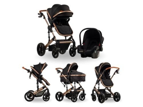 Cochecito de paseo travel system Mega Baby 3 en 1 Lanin Travel System