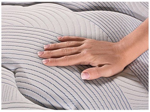 Sommier y Colchón 2 1/2 Plazas (160×200) Serta Pensilvania Resortes