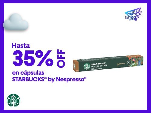 Cápsulas de café STARBUCKS by Nespresso House Blend