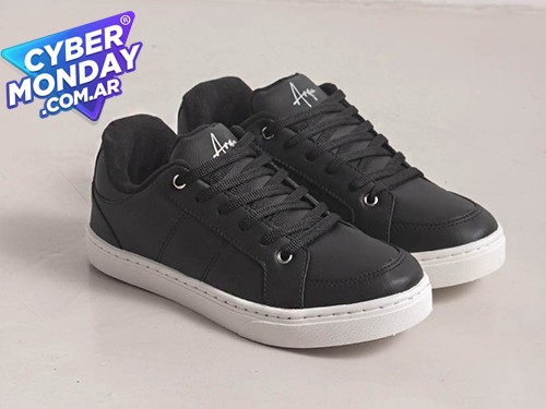 Zapatilla Fiora Negro Araquina