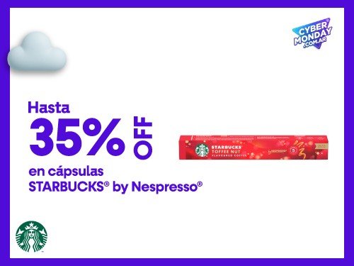 Cápsulas de café STARBUCKS by Nespresso Toffee Nut Latte