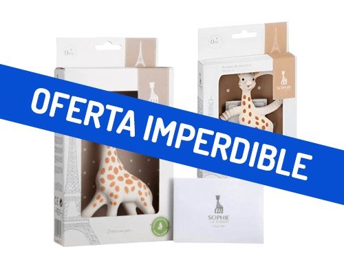 Set Sophie la Girafe + Mordillo Natural