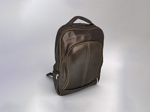 Mochila porta notebook de cuero Charles