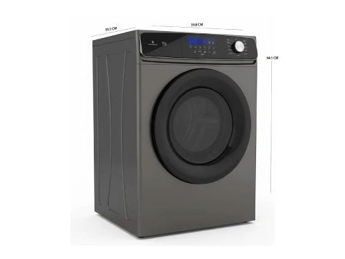 Secadora Steel Home 8KG Carga Frontal Gris SH-SV8G