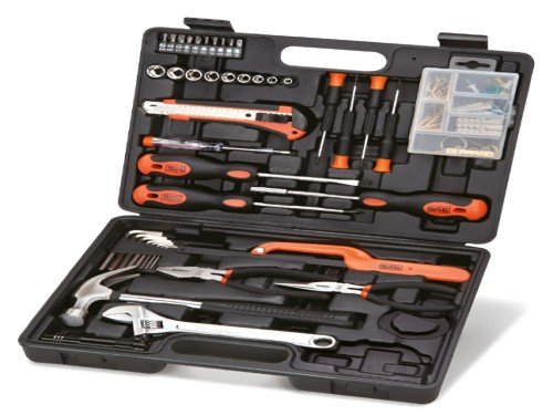 Set Herramientas 124 Pzas Black And Decker Bmt124c-ar Color Naranja