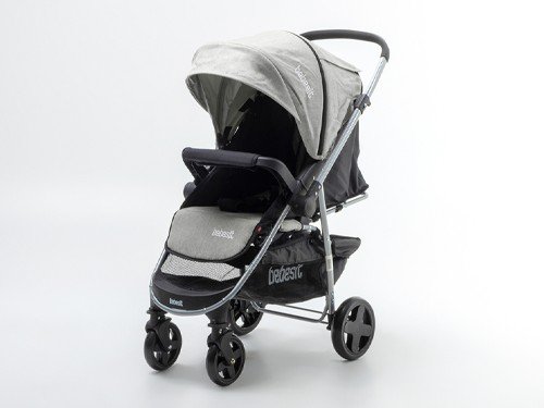 Cochecito de Paseo Manillar Rebatible Gris