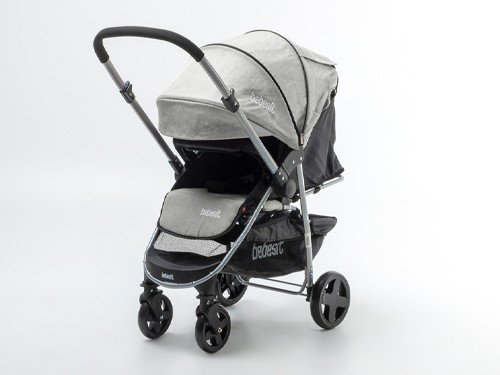 Cochecito de Paseo Manillar Rebatible Gris