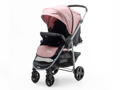 Cochecito de Paseo Manillar Rebatible Rosa