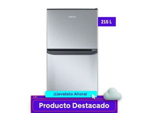 Heladera Drean 215L Cíclica RZD215PVARX0