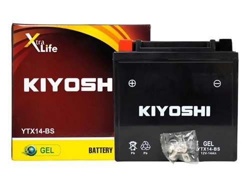 Bateria Moto Kiyoshi Ytx14-bs Gel Libre De Mantenimiento