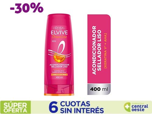 Acondicionador Elvive Dream Liso x400ml