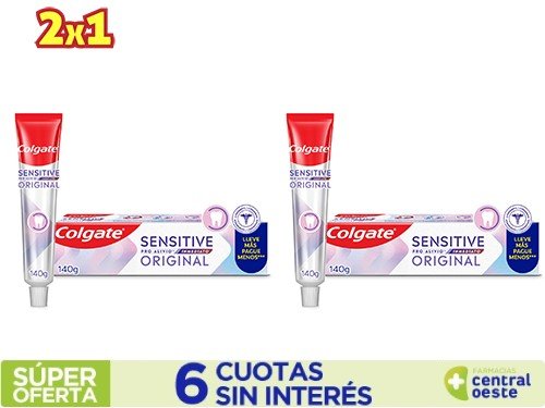 Pasta Dental Colgate Pro-Alivio Inmediato x140gr