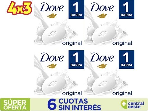 Jabon en Barra DOVE Original Individual 90 g