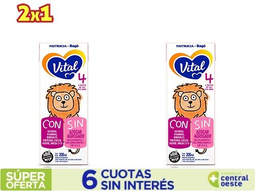 Vital Etapa 4 N.f Brik x200ml