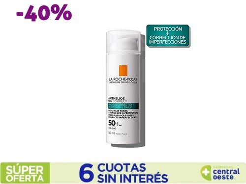 Aceite La Roche-Posay Anthelios Oil Correct x50ml