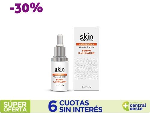 Antimanchas Anna Stein Skin Serum Facial Vit C x 15 gr