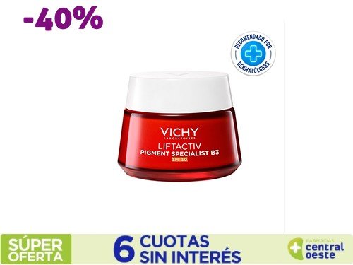 Crema Antimanchas Vichy Lifactiv B3 SPF50 x 50 ml