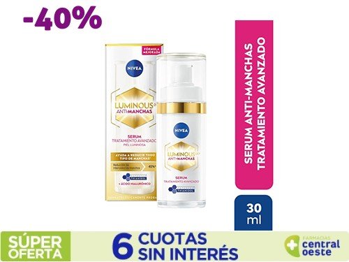 Serum Anti-manchas NIVEA Luminous630 x30 ml