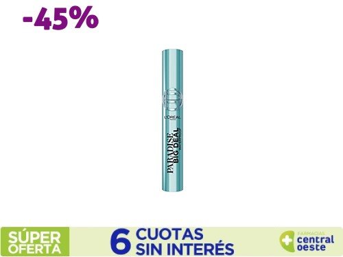 Máscara de Pestañas L'Oréal París Paradise Big Deal WTP