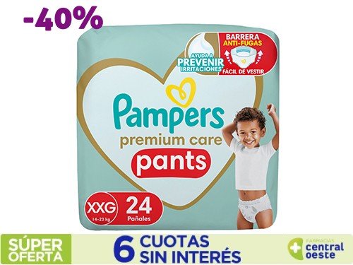 Pañales Pampers Premium Pants Extra Extra Grande x24un