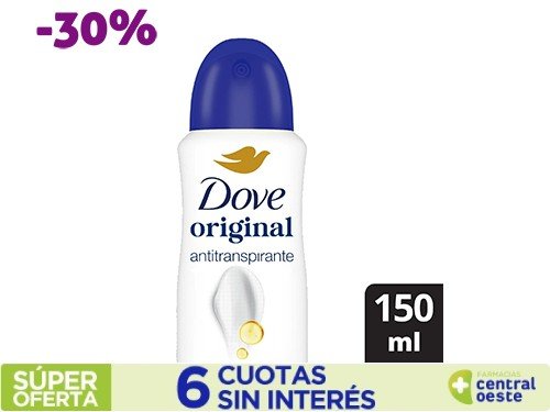 Antitranspirante Dove Original x150ml