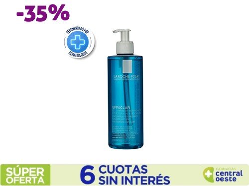 Gel Facial La Roche-posay Effaclar Limpiador x 400 ml