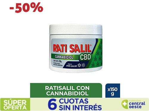 Rati Salil CBD cr.x 150 g