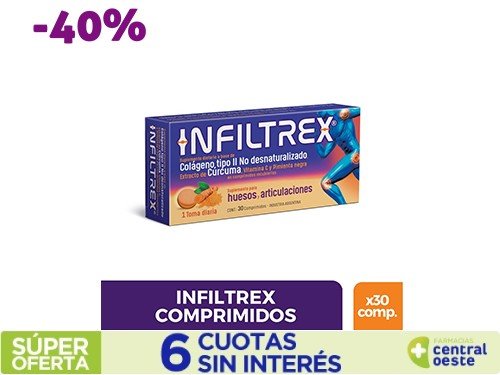 Suplemento Dietario Infiltrex Comp x 30