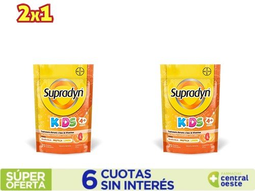 Supradyn Kids sachet comprimidos masticables x 25