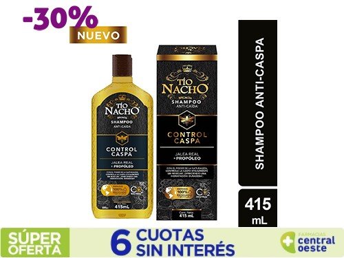 Shampoo Tio Nacho Caspa Propoleo x415ml