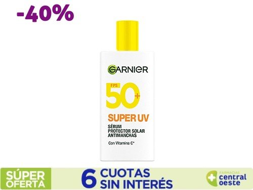 Protector Solar Facial Garnier Uv Vitamina C x40ml