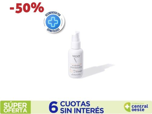 Protector Solar Vichy Capital Soleil UV Age FPS50 x 40 ml