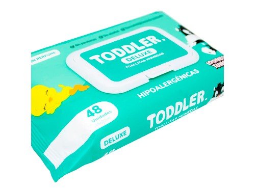 Toddler Deluxe Kit X6 Toallitas Húmedas Bebé Sin Perfume 48u