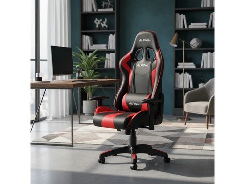 Silla Gamer Alpina Ergonómica Giratoria Reclinable premium